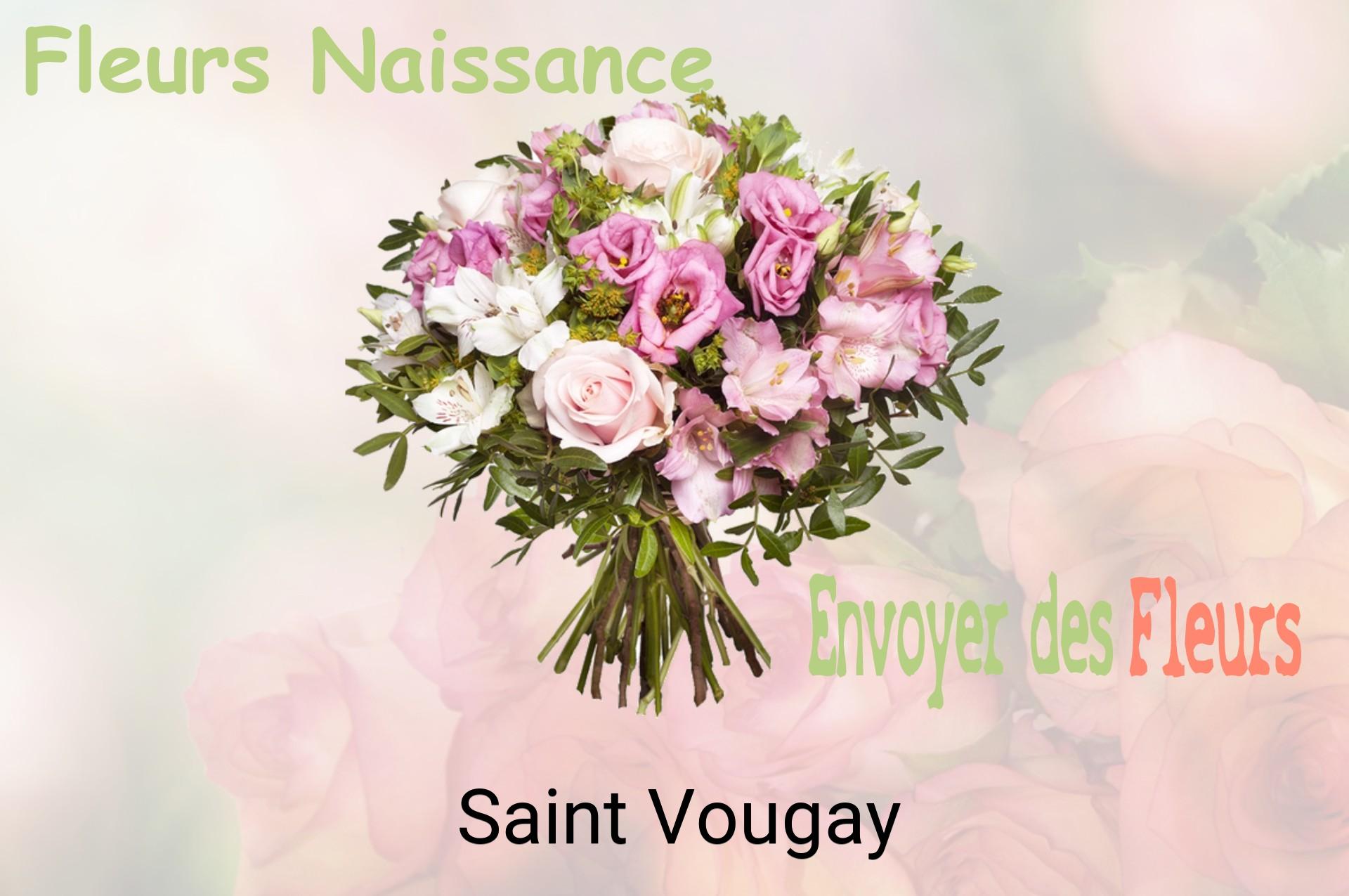 Bouquet de fleurs de naissance livré à Saint-Vougay